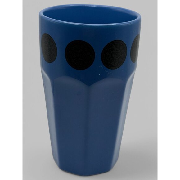 Oreo Blue Ceramic Coffee Tumbler 12oz Hexagon Shape Frankford Candy 2023 - Picture 3 of 6